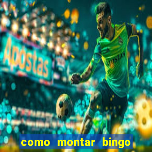 como montar bingo brinquedos toia